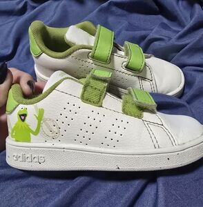 kids adidas kermit shoes 7k